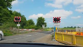 NIR Class 3000 (3019) @ Drumbane Road Level Crossing, Moira 29/5/2018