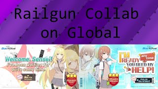 Blue Archive Railgun Collab on Global