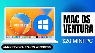 Install macOS Ventura on any windows PC: Opencore Hackintosh on $20 Mini PC