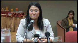 Keiko Fujimori on Corruption