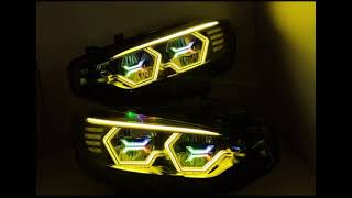 Modded F82 BMW M4 headlights #bavgruppe