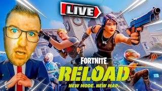 🔴Fortnite RELOAD LIVE - Squads with CHAT !! !join 💪🏼💙