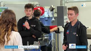 Ça se passe ici - à Dijon (Côte-d'Or) : L'école de production 21