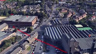 Greengates & Apperley Bridge Simulated Drone Flight