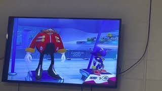 Dr. Eggman & Metal Sonic loses in 100m freestyle