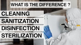 Cleaning vs. Sanitization vs. Disinfection vs. Sterilization