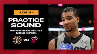 Shootaround Interview: Bryant, Ware, Jaquez Jr., Adebayo, Spoelstra | November 8, 2024