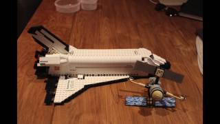 LEGO 7470 Discovery Space Shuttle - Speed Build