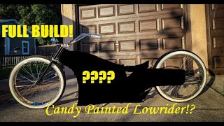 Custom lowrider, Bobber, Cruiser Bicycle Full Build. 🍬