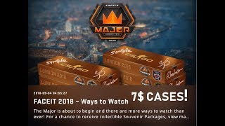 Inferno Souvenir (new) Packages opening Faceit london Major 2018