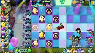 Plants vs Zombies 2 Hack - Cherry Bomb LEVEL 1000 Power-Up! vs All Zomboss | Hoa quả nổi giận 2