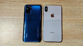 Iphone xs max Vs Redmi Note 10 pro(4k) |iphone xs max vs xiaomi redmi note 10 pro