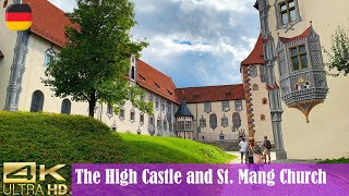 15th Century The High Castle & The St. Mang Church in Fussen