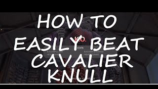 How to EASILY beat CAVALIER Knull | CAVALIER EQ | MCOC | MARVEL CONTEST OF CHAMPIONS |