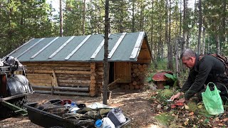 Отпуск в охотничьей избушке. Начало.