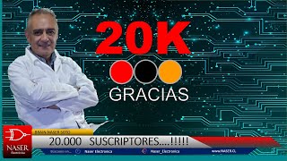 20K Suscriptores, 20K Gracias...