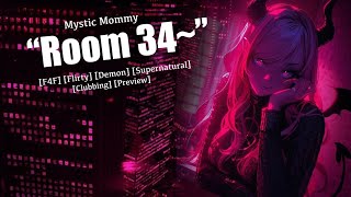 [FREE] “Room 34” | [ASMR] [Flirty] [Demon Girl] [Club] [Teaser] F4F Audio Roleplay