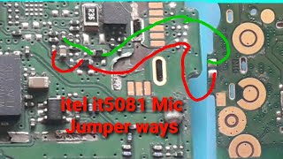 itel it5081 Mic Problem Jumper Ways Solution