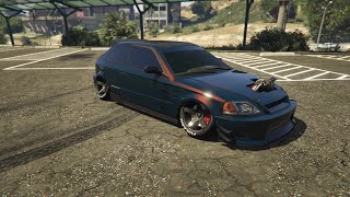 Cars of GTA V Expanded & Enhanced: Dinka Blista Kanjo, Honda Civic Type R FK8