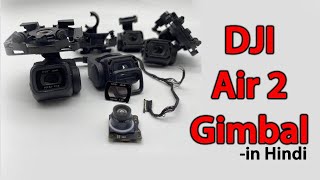 How to replace dji air 2 drone half gimbal | Dji drone Gimbal change in hindi