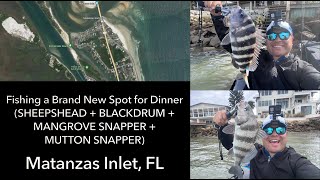 Catching Dinner in a Kayak in South St. Augustine (Matanzas Inlet)