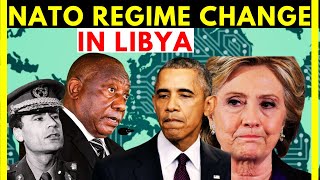 AFRICA WHY NATO DESTABILIZE LIBYA SAHEL REGIONS OF AFRICA. NIGER BURKINA FASO, Mali GUINEA TRIPOLI.