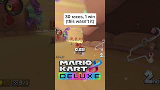 30 Races, 1 Win 😈😈 #funny #gaming #mariokart #mariokart8deluxe #rage #nintendo