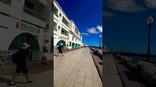 A cidade de Arrecife 🇪🇸 por um outro angulo em Lanzarote #spain #lanzarote #travel #canaryislands