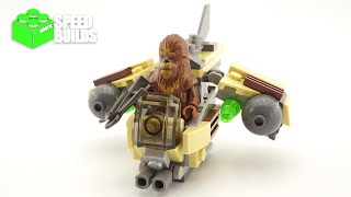 LEGO Star Wars - Wookiee Gunship - Microfighters Series 3 - LEGO 75129 Speed Build