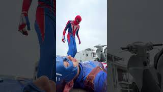 Spidey  Where is my friend Captain #funny #superhero #marvel #comedy #deadpool #comedy #marvel