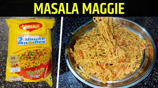 Masala Maggi Recipe | Maggi Banane Ki Recipe | Maggi Recipe In Hindi | How To Make Tasty Spicy Maggi