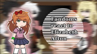 Fandoms react to .. | PART 1 | FnAF | cwveyy