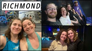 Sister Weekend in RVA! Trampoline Park, Rock Climbing, & More