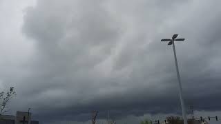 Epic Shelf Cloud in Monroe: Video by AustinGarrisonWx