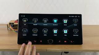 12.3" Android Radio User Interface UI-04 Home Launcher Selection