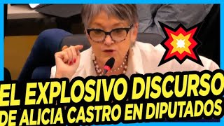 💥 ALICIA CASTRO ARMÓ REVUELO EN DIPUTADOS con un picante discurso en defensa de Aerolíneas Arg!