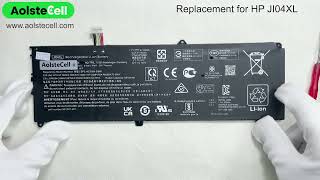 Replacement battery for HP JI04XL 7.7V 47.04Wh 4 cells