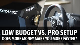 Does Better Sim Racing Hardware Make You a Better Driver? Low Budget vs. Pro Level Setup