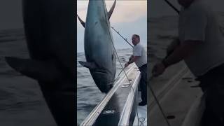 Catch Giant Tuna 🐟 #fishing #viralvideo #trending #subscribe 💕