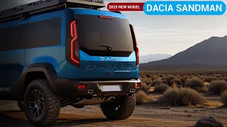 2025 Dacia Sandman Camper 4x4: The Ultimate Adventure Van