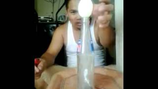 Egg Inside a Bottle? THis shows how!