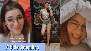 ANA CLARA | NOVAS TATUAGENS + PIERCING DA EVA | DOMINGO NA PISCINA {STORIES}