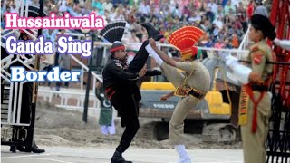 Ganda Sing Aur Hussainiwala Border Ceremony 15 14 August Pak Rangers Vs Ind BSF