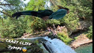 Jumping CRAZY Waterfalls | Washington