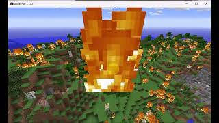 What happens when you explode tnt size 1000?