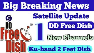 Breaking news add 1 nya Channel dd Free Dish ke box me 2 ft. Dish par || Dd Free Dish