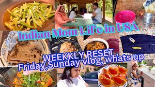 💗🌅WEEKLY RESET ROUTINE,PLANNING FOR A VACAY🌷Indian Mom WEEKEND ROUTINE vlog in USA,HOPE YOU RELATE