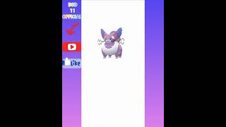 Newly released SHINY PURUGLY IN POKÉMON GO