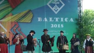 Suitu dūdenieki atklāj festivālu "Baltica 2018"