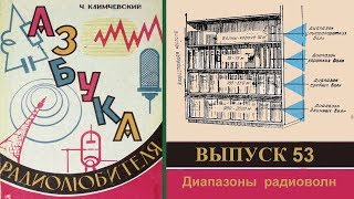 Диапазоны радиоволн. Азбука радиолюбителя 53.